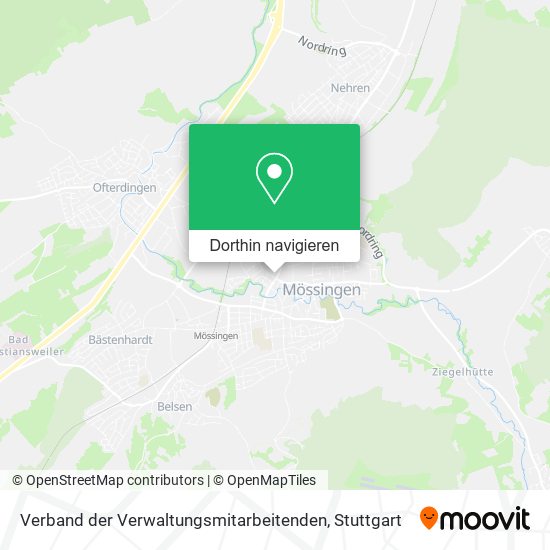 Verband der Verwaltungsmitarbeitenden Karte
