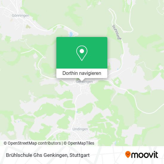 Brühlschule Ghs Genkingen Karte