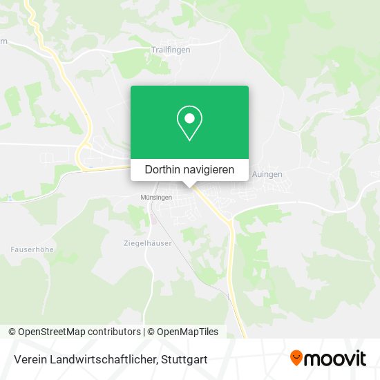 Verein Landwirtschaftlicher Karte