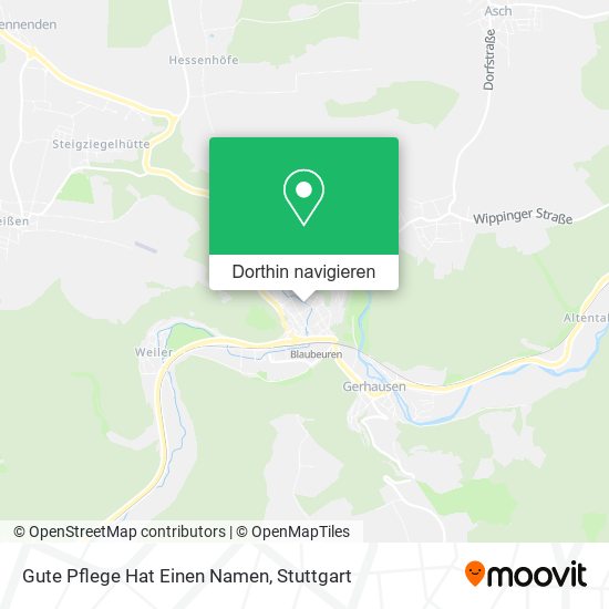 Gute Pflege Hat Einen Namen Karte