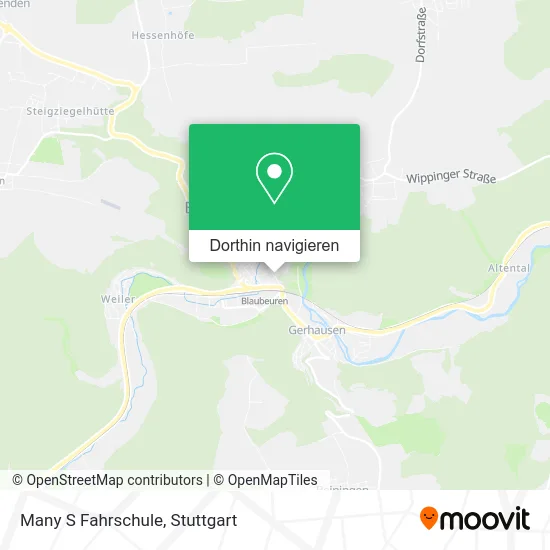 Many S Fahrschule Karte