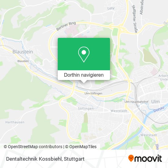 Dentaltechnik Kossbiehl Karte