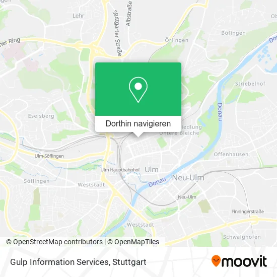 Gulp Information Services Karte