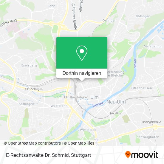 E-Rechtsanwälte Dr. Schmid Karte