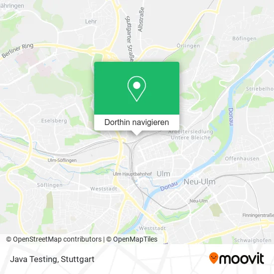 Java Testing Karte