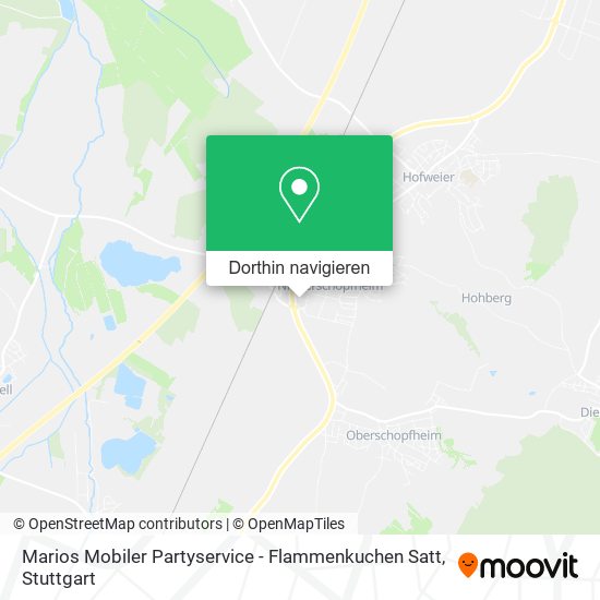 Marios Mobiler Partyservice - Flammenkuchen Satt Karte