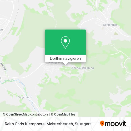 Reith Chris Klempnerei Meisterbetrieb Karte