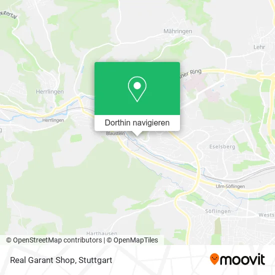 Real Garant Shop Karte