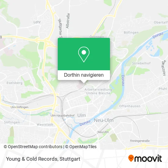 Young & Cold Records Karte