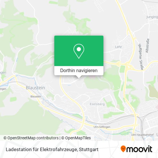 Ladestation für Elektrofahrzeuge Karte