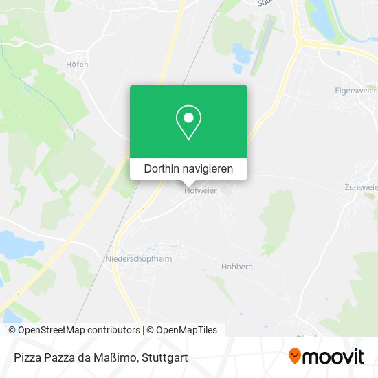 Pizza Pazza da Maßimo Karte