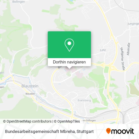 Bundesarbeitsgemeinschaft Mbreha Karte