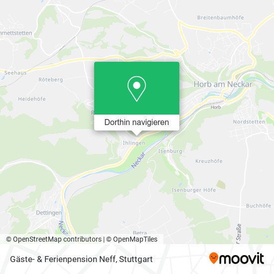Gäste- & Ferienpension Neff Karte