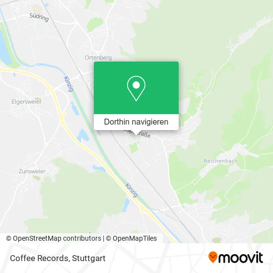 Coffee Records Karte