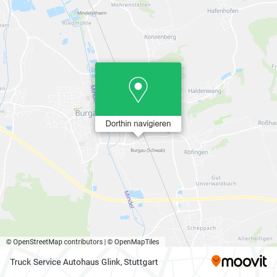 Truck Service Autohaus Glink Karte