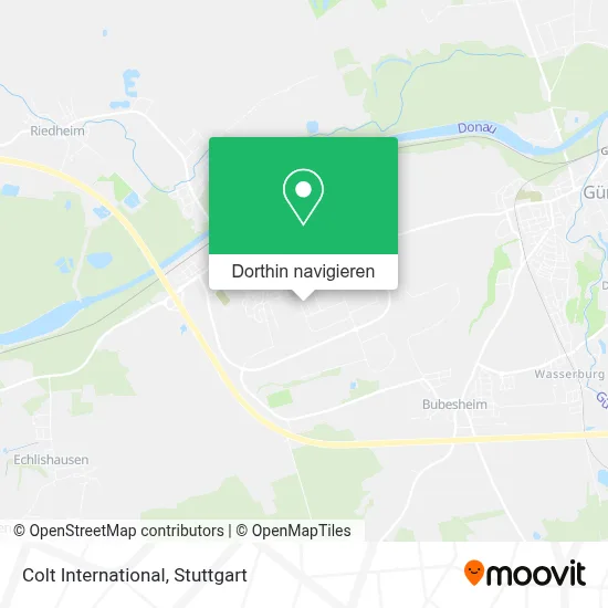 Colt International Karte