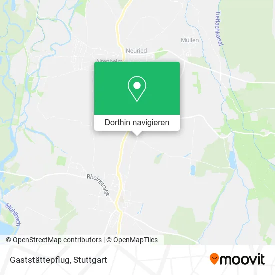 Gaststättepflug Karte