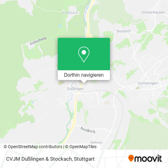 CVJM Dußlingen & Stockach Karte