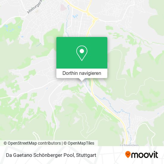 Da Gaetano Schönberger Pool Karte