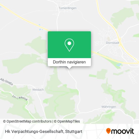 Hk Verpachtungs-Gesellschaft Karte