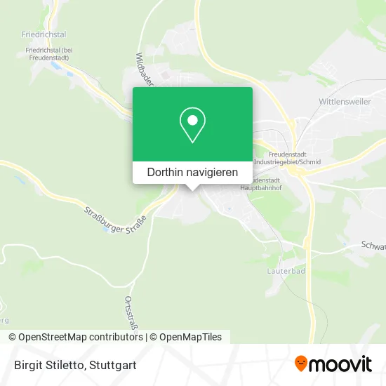 Birgit Stiletto Karte