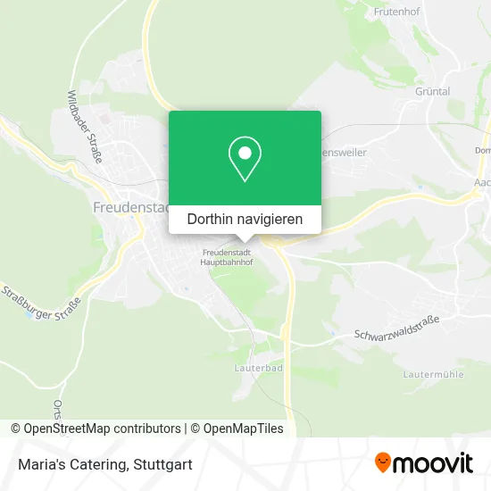 Maria's Catering Karte