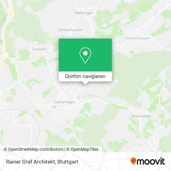 Rainer Graf Architekt Karte