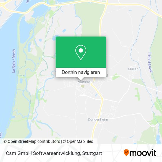 Csm GmbH Softwareentwicklung Karte