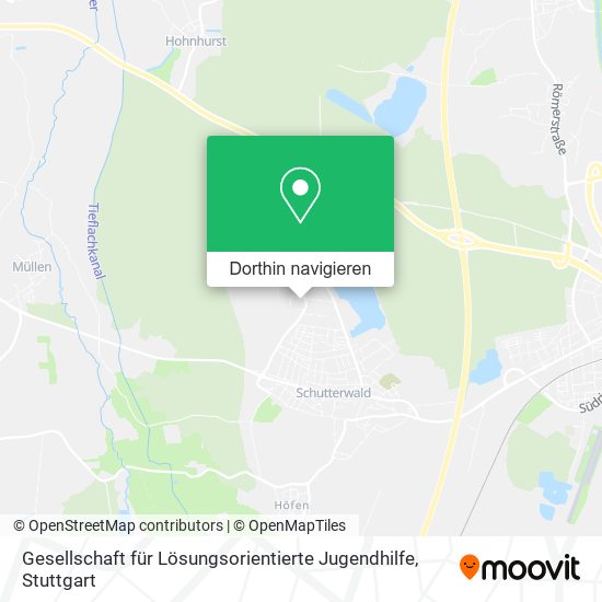 Gesellschaft für Lösungsorientierte Jugendhilfe Karte