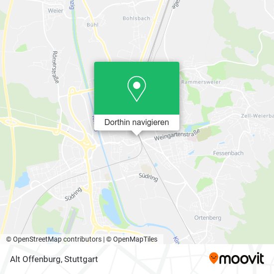 Alt Offenburg Karte