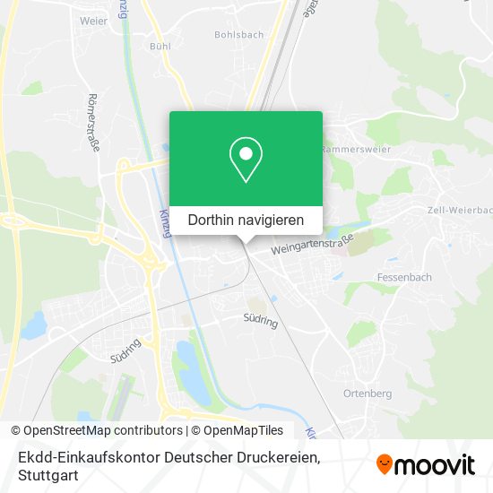 Ekdd-Einkaufskontor Deutscher Druckereien Karte