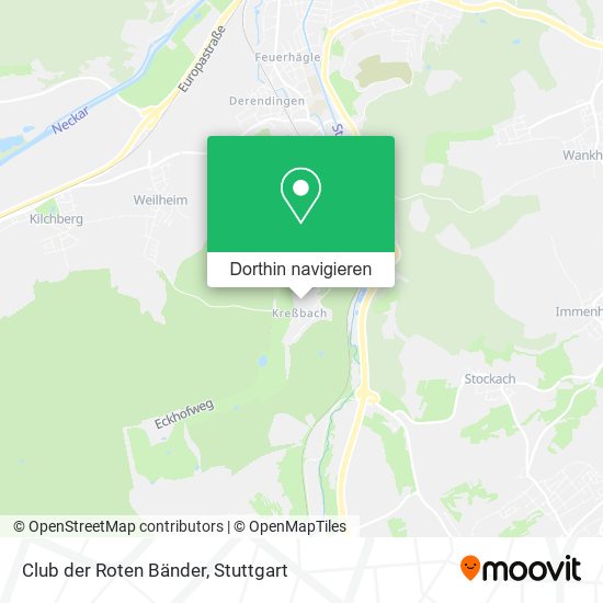 Club der Roten Bänder Karte