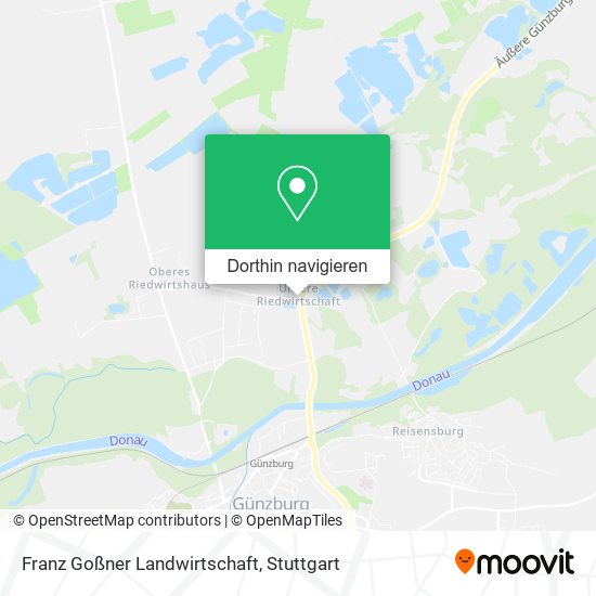 Franz Goßner Landwirtschaft Karte
