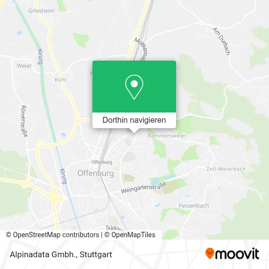 Alpinadata Gmbh. Karte