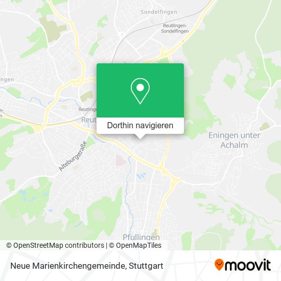 Neue Marienkirchengemeinde Karte