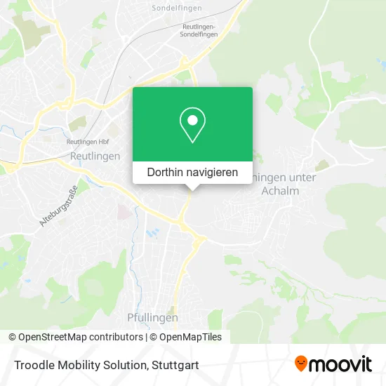 Troodle Mobility Solution Karte