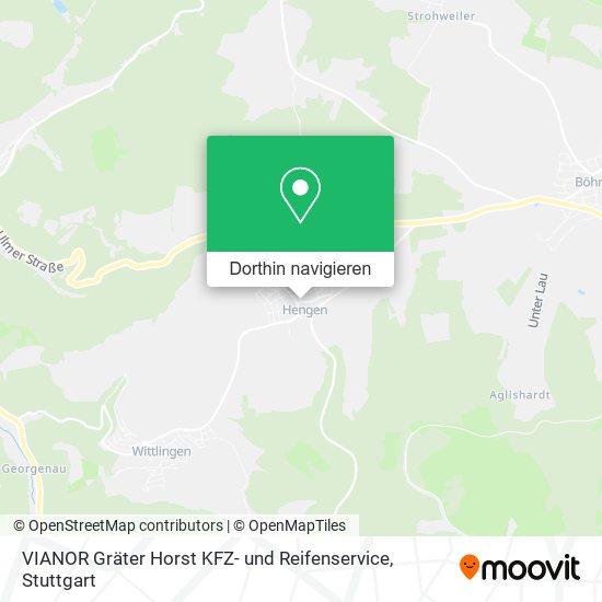 VIANOR Gräter Horst KFZ- und Reifenservice Karte