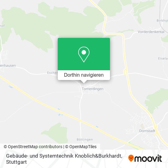 Gebäude- und Systemtechnik Knoblich&Burkhardt Karte