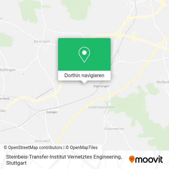Steinbeis-Transfer-Institut Vernetztes Engineering Karte