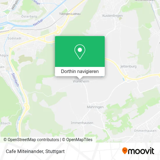 Cafe Miteinander Karte