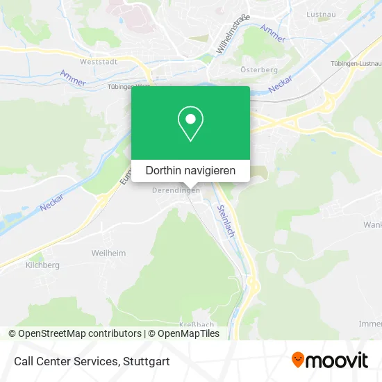 Call Center Services Karte