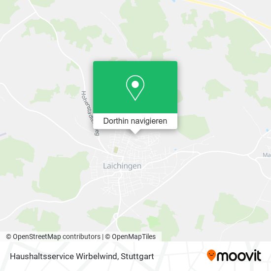 Haushaltsservice Wirbelwind Karte