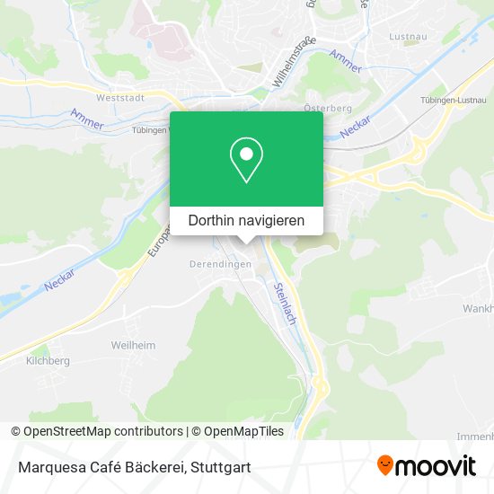 Marquesa Café Bäckerei Karte