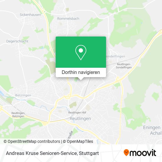 Andreas Kruse Senioren-Service Karte