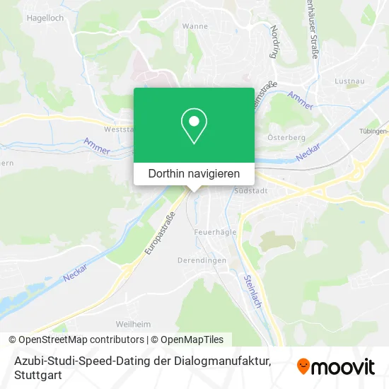 Azubi-Studi-Speed-Dating der Dialogmanufaktur Karte