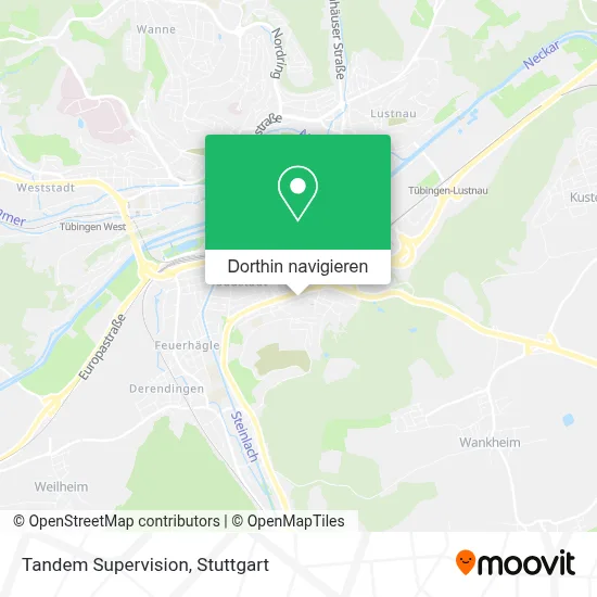 Tandem Supervision Karte