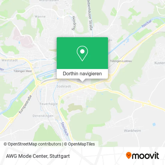 AWG Mode Center Karte