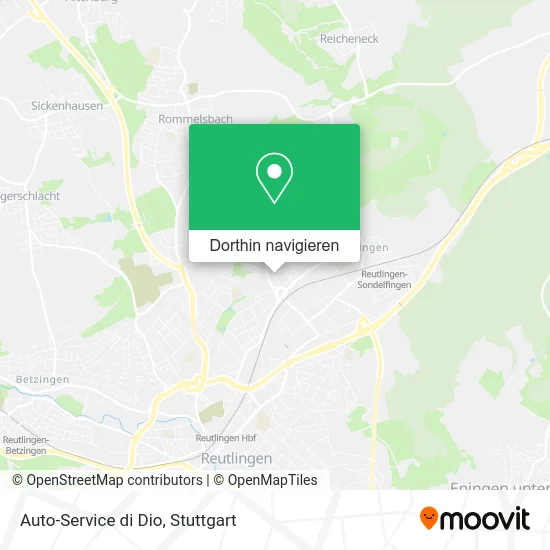 Auto-Service di Dio Karte