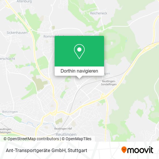 Ant-Transportgeräte GmbH Karte
