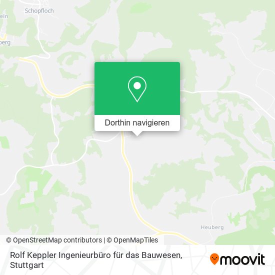 Rolf Keppler Ingenieurbüro für das Bauwesen Karte